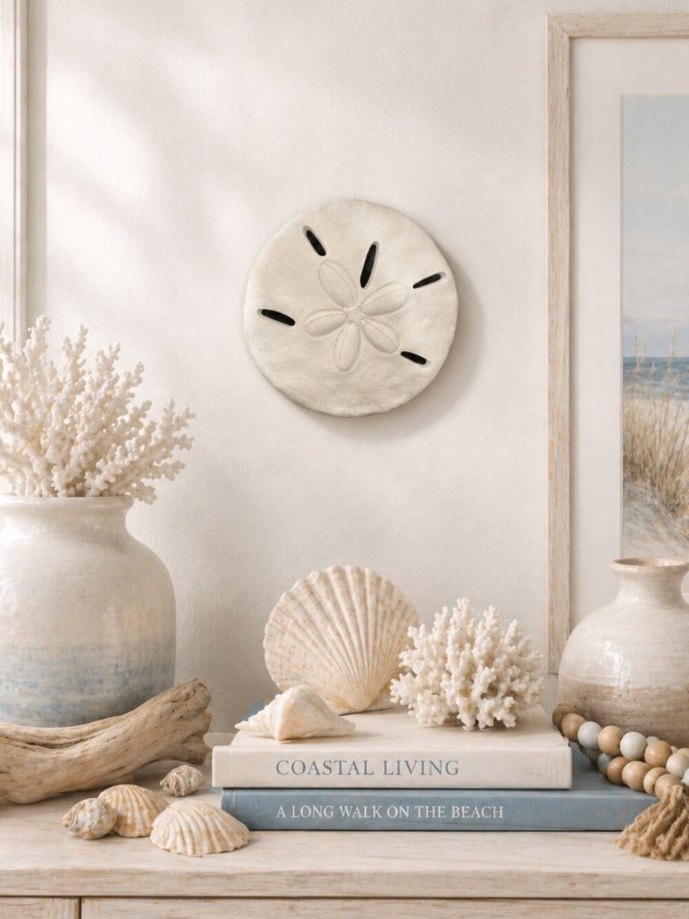 Coastal Sand Dollar Wall Decor